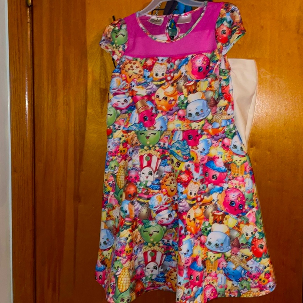 Shopkins Girls Medium 7/8 Dress